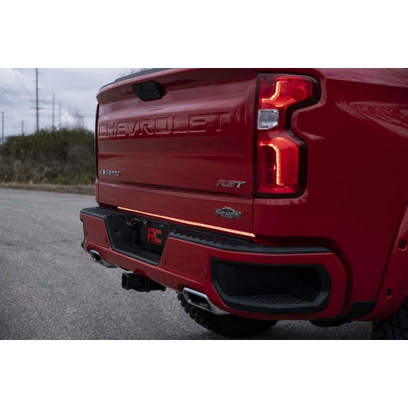 Rough Country 60" LED Quad-Row Multi-Function Tailgate Light Strip - 78860 Fits select: 1999-2020 CHEVROLET SILVERADO, 2017-2020 FORD F250