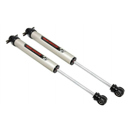 Rough Country 7.5-8" V2 Rear Shocks for 95-99 Chevy Half-Ton Suburban - 760790_M