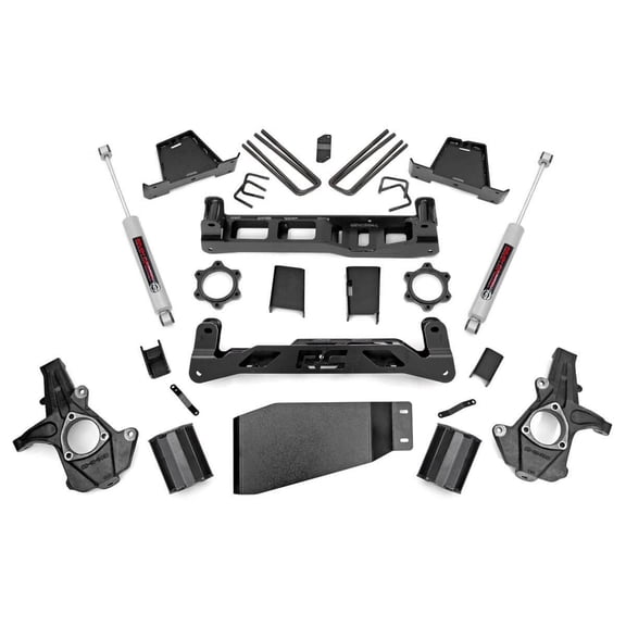 Rough Country 7.5" Lift Kit (fits) 07-13 Chevy Silverado GMC Sierra 1500 4WD
