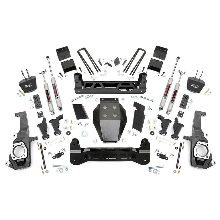 Rough Country Torsion Bar Drop Kit for 11-19 Chevy/GMC 2500