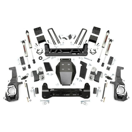 Rough Country 7.5" V2 Lift Kit for 2011-2019 Chevy/GMC 2500HD/3500HD - 25370