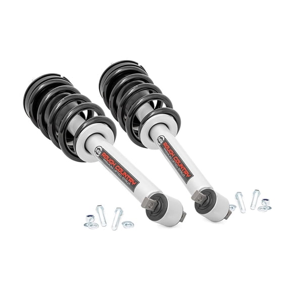 Rough Country 7" N3 Loaded Struts (fits) 2014-2018 Chevy Silverado GMC Sierra 1500 | for Bracket Lift Kits | 500035