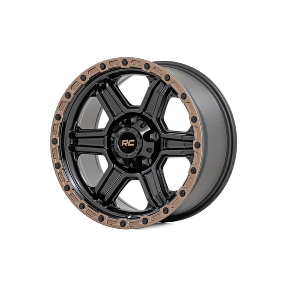 Rough Country 79 Series Semi Gloss Black Wheel 17x8.5 | 6x135 | 0mm - 79170917