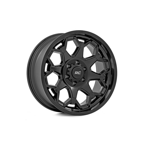 Rough Country 80 Series Semi Gloss Black Wheel 20x9 | 8x180 | 0mm - 80200906