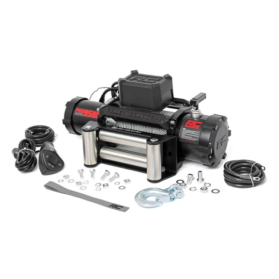 Rough Country 9,500LB PRO Series Electric Winch | Steel Cable - PRO9500
