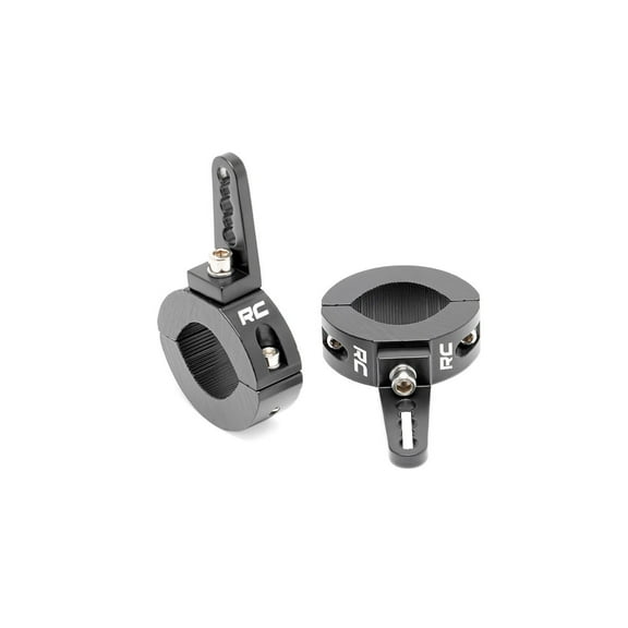 Rough Country Adjustable LED Light Clamps for 1.65-2" Roll Bars - 70171