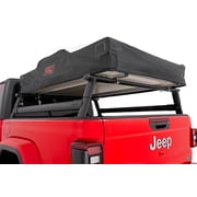Rough Country Aluminum Bed Rack for 2020-2026 Jeep Gladiator | Half Rack - 10644