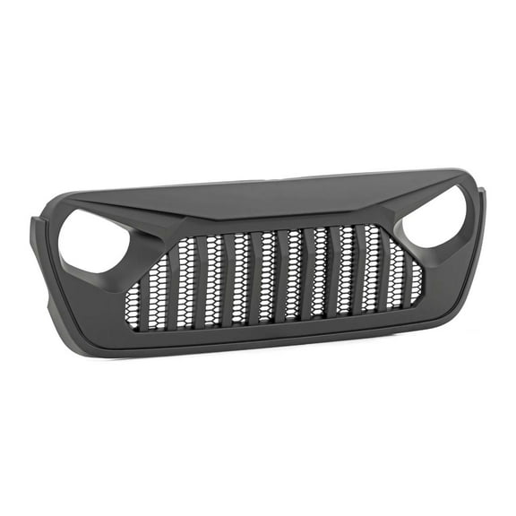 Rough Country Angry Eye Grille for 18-23 Jeep JL/JLU/Gladiator - 10496 Fits select: 2018-2019 JEEP WRANGLER UNLIMITED, 2020 JEEP WRANGLER