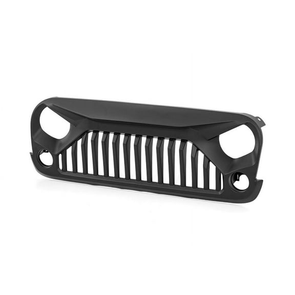 Rough Country Angry Eyes Replacement Grille for 07-18 Jeep Wrangler JK - 10524 Fits select: 2008,2015-2018 JEEP WRANGLER UNLIMITED