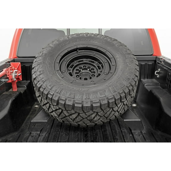 Rough Country Bed Mount Spare Tire Carrier for 2016-2023 Toyota Tacoma - 73110