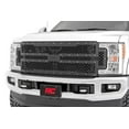thumbnail image 1 of Rough Country Black Mesh Grille Insert for 2017-2019 Ford Super Duty - 70213, 1 of 8