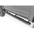 thumbnail image 1 of Rough Country Black Oval Steps for 2005-2023 Toyota Tacoma 4WD/2WD - 21008, 1 of 9