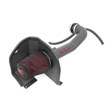 Doubleautoparts Cold Air Intake Kit For 2014-2018 Chevy GMC 1500 5.3L 6.2L – Black Pipe, Red Filter