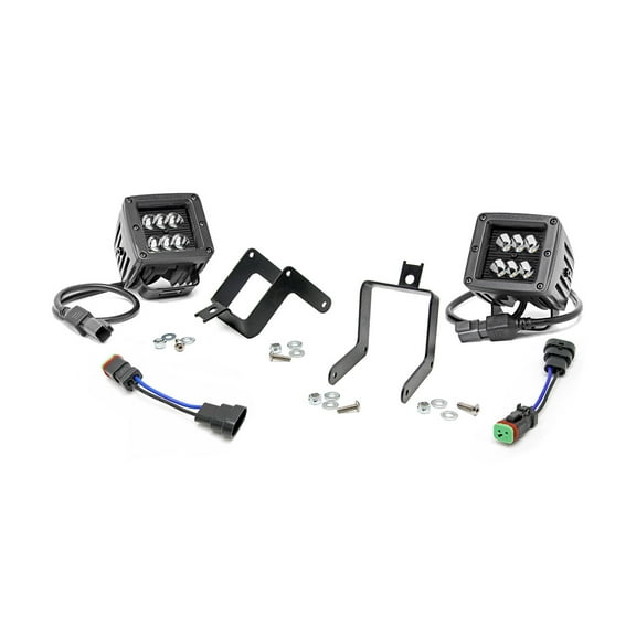 Rough Country Dual LED Fog Light Kit for 2011-2016 Ford Super Duty - 70622