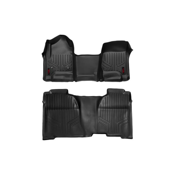 Rough Country Floor Mats for 14-18 Chevy/GMC 1500/2500HD