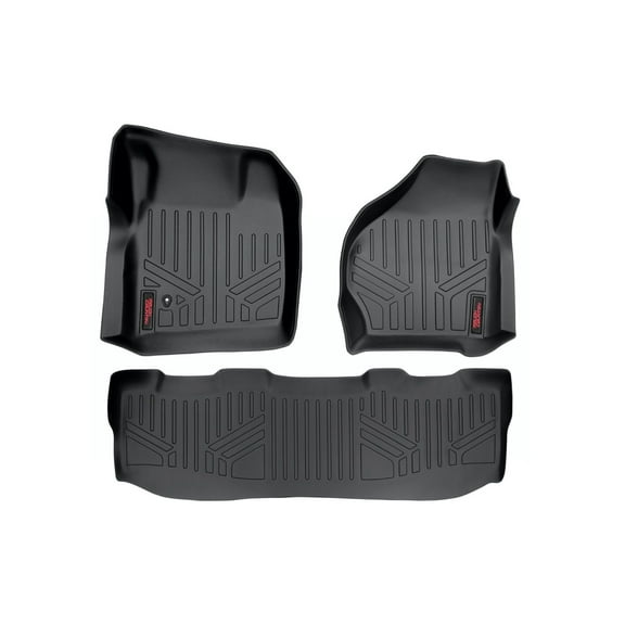 Rough Country Floor Mats for 1999-2007 Ford Super Duty | Crew Cab - M-52002