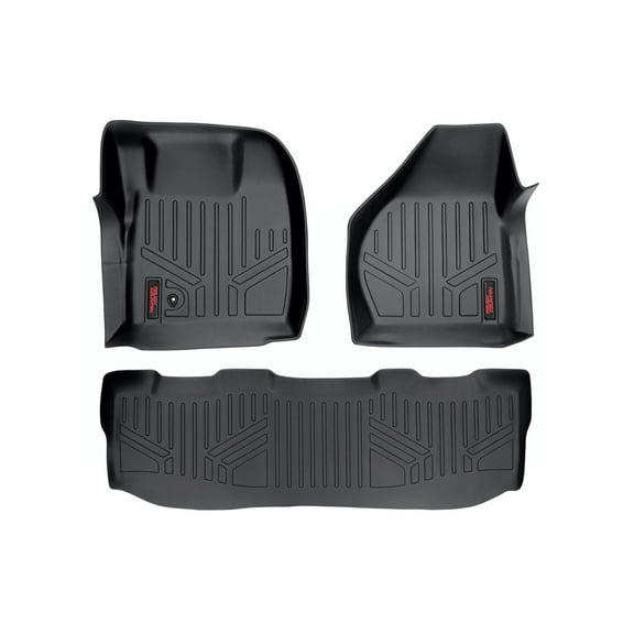 Rough Country Floor Mats for 2008-2010 Ford Super Duty | Crew Cab - M-52102
