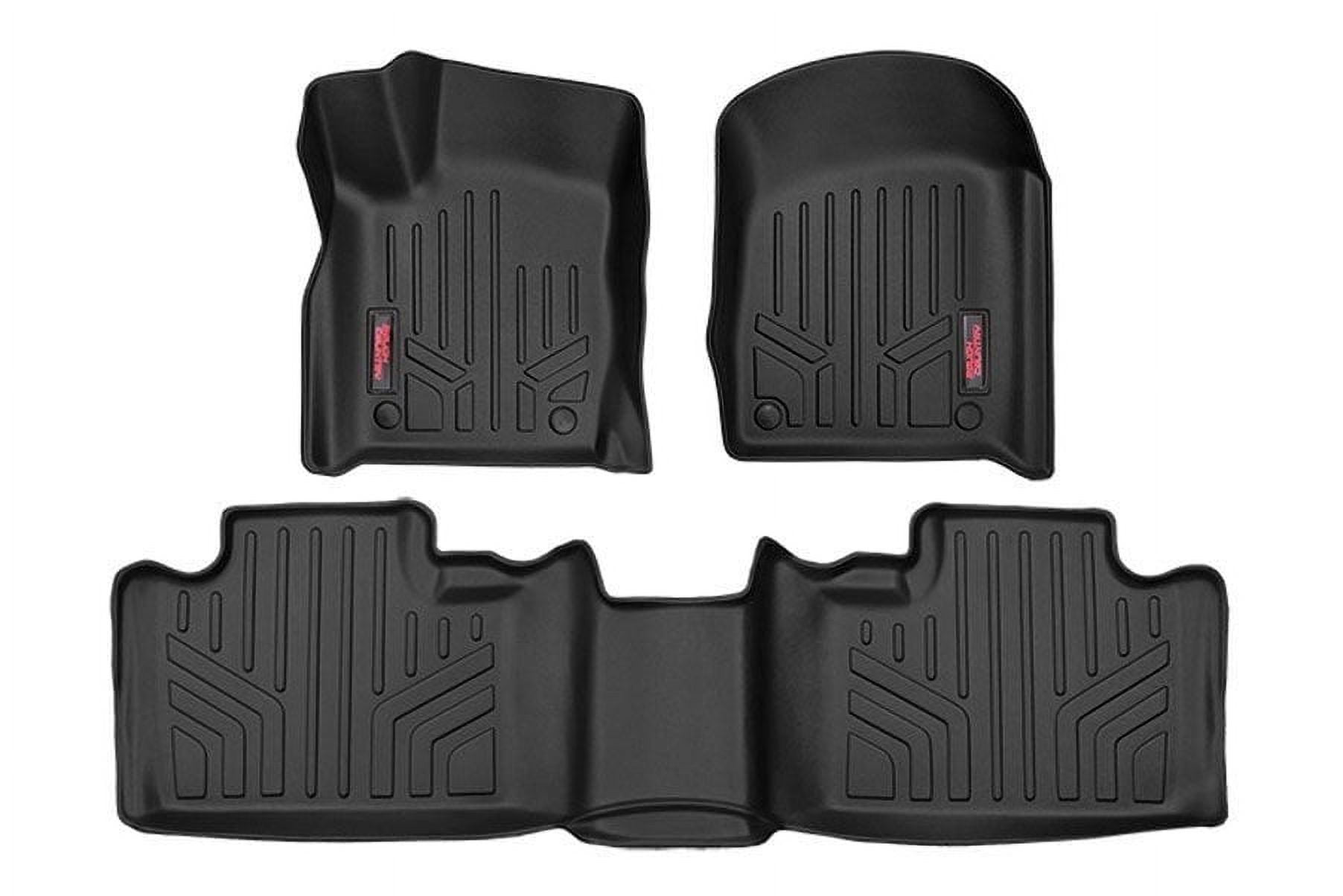 Rough Country Floor Mats for 20172022 Jeep Grand Cherokee WK2 M60305