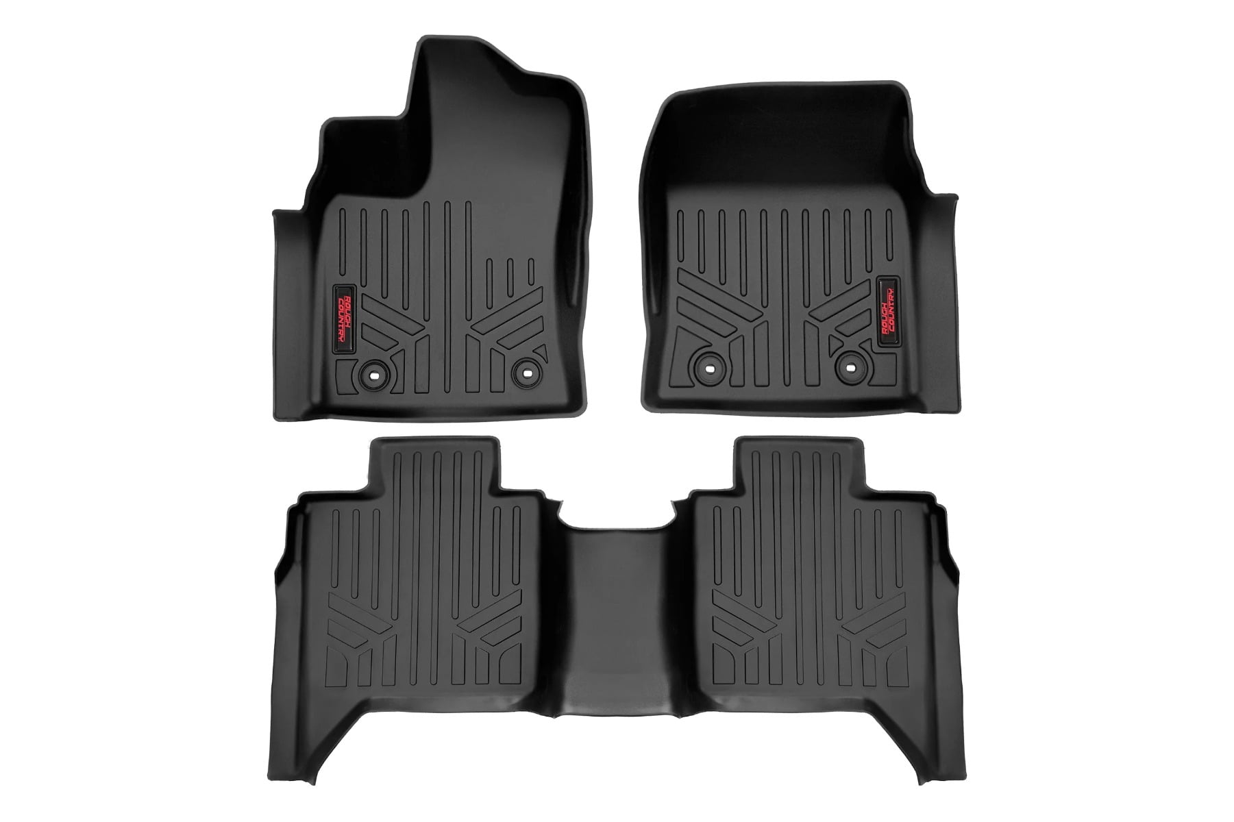 Rough Country Floor Mats for 20222024 Toyota Tundra CrewMax M71780