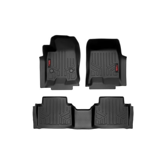 Rough Country Floor Mats for 23-26 Chevy Colorado/GMC Canyon| Crew Cab - M-21313