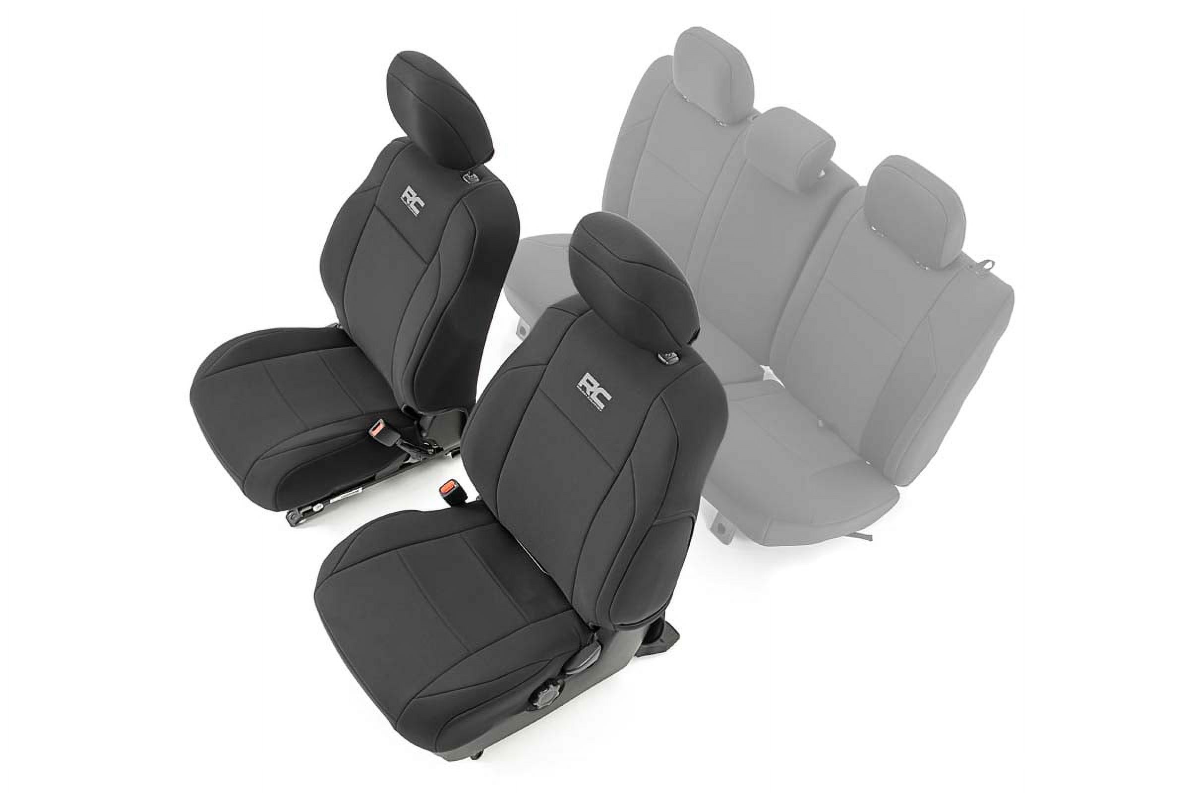 Rough Country Front Neoprene Seat Covers for 2016-2023 Toyota Tacoma - 91030 - image 1 of 5