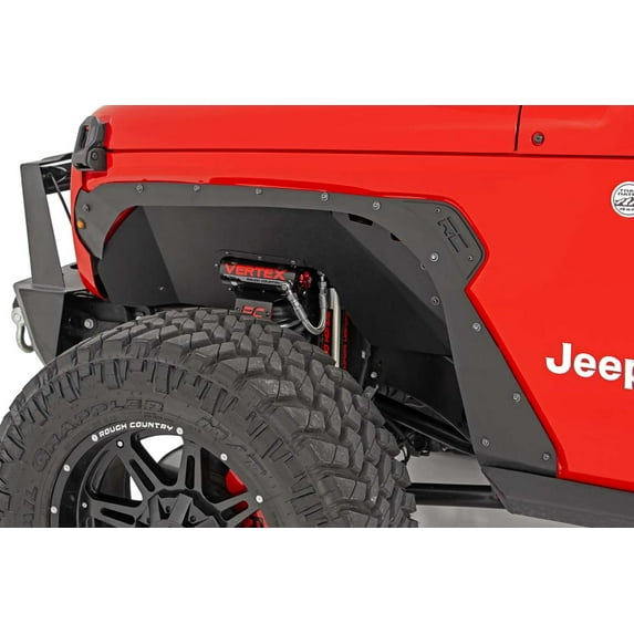 Rough Country Front & Rear Fender Delete Kit for 18-26 Jeep Wrangler JL - 10539