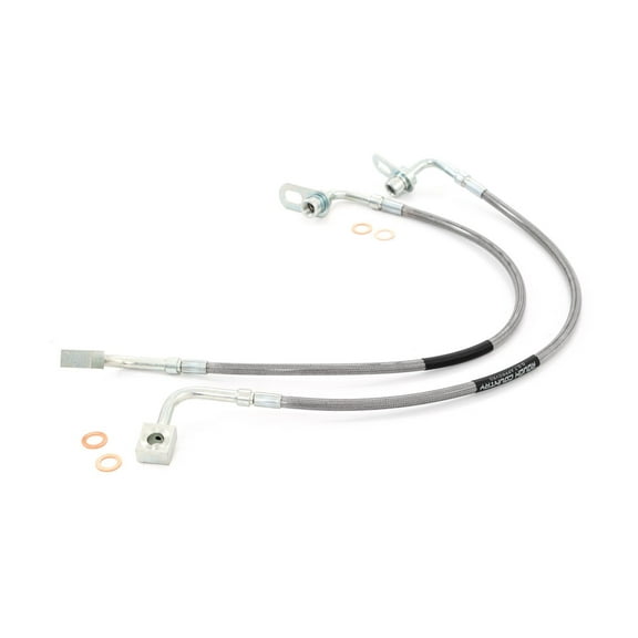 Rough Country Front Stainless Steel Brake Line for 2019-2025 Ram 1500 - 89309