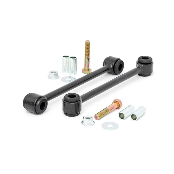 Rough Country Front Sway Bar Links for 1987-1995 Jeep Wrangler YJ | 4" - 7593