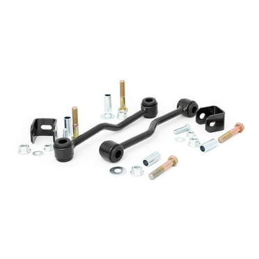 Rough Country Front Sway Bar Links for 97-06 Jeep TJ | 84-01 XJ | 4-5" - 1028