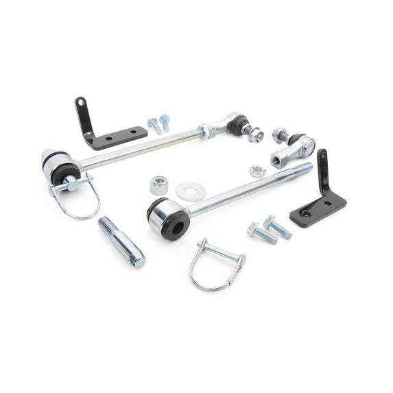 Rough Country Front Sway Bar Quick Disconnects for 07-18 Jeep JK