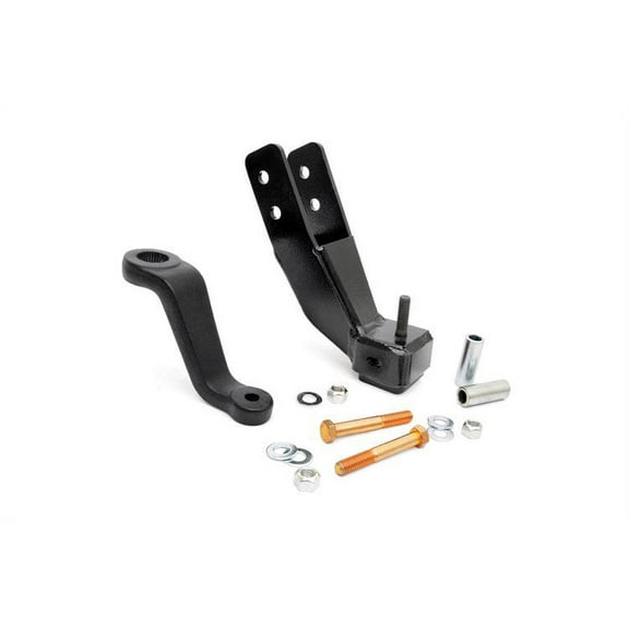 Rough Country Front Track Bar Bracket (fits) 1997-2006 Jeep Wrangler TJ | 4" Lift or 6" Lift | Adj Track Bar | 1063