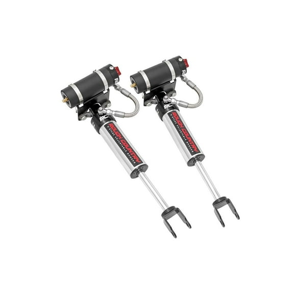 Rough Country Front Vertex Adjustable Shock Absorbers (fits) 11-19 Chevy Silverado GMC Sierra HD
