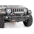thumbnail image 1 of Rough Country Front Winch Bumper for Jeep Wrangler JK/JL & Gladiator JT - 10585 Fits select: 2008,2015-2019 JEEP WRANGLER UNLIMITED, 1 of 9