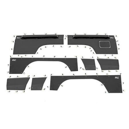 Rough Country Full Body Armor Kit for 1984-1996 Jeep Cherokee XJ - 10580