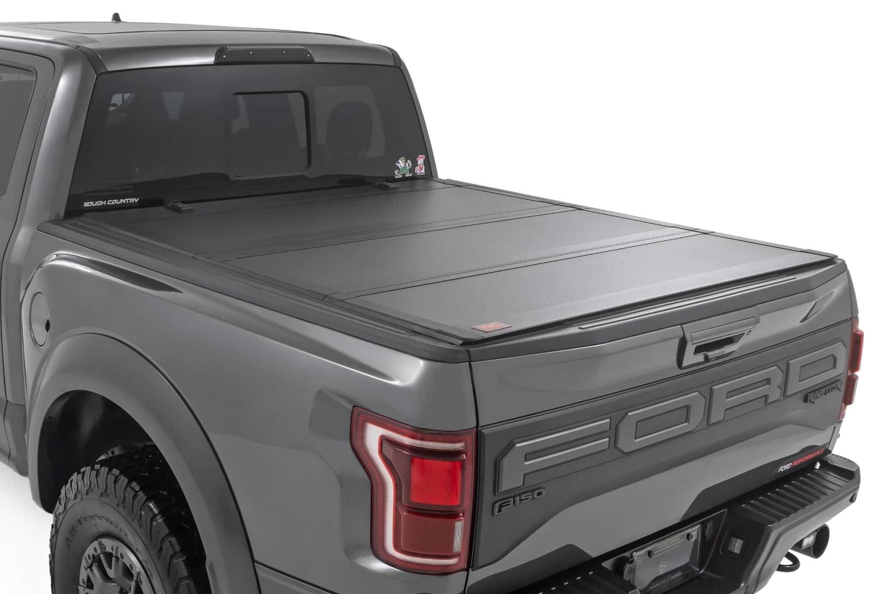 Rough Country Hard Flip-Up Bed Cover for 2021-2025 Ford F-150 | 5'7" - 49221550