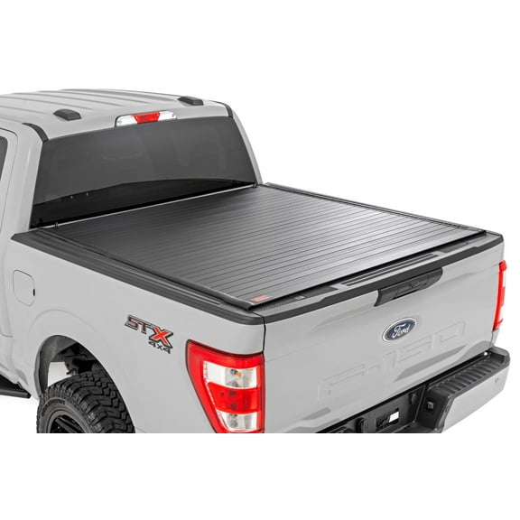 Rough Country Hard Roll Up Bed Cover for 2015-2025 Ford F-150 | 5'7 - 50221550