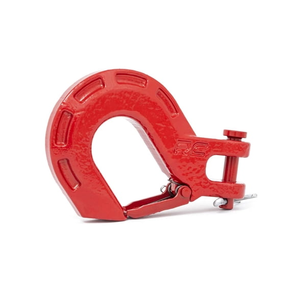 Rough Country Heavy Duty Forged Steel Clevis Hook | Red - RS129