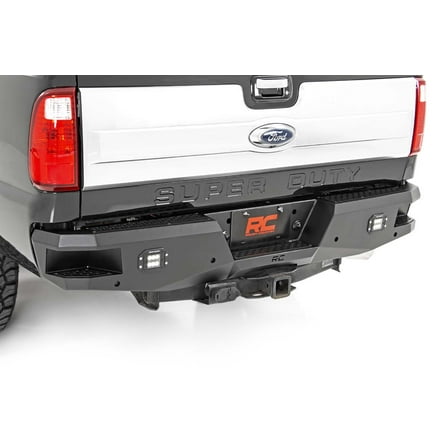 Rough Country Heavy Duty LED Rear Bumper for 99-16 Ford F-250/F-350 - 10784 Fits select: 1999-2011,2013-2016 FORD F250