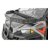 Rough Country Heavy-Duty Steel Front Cargo Rack with LED Light Bar for ...