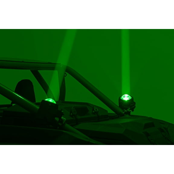 Rough Country RGBW Laser Whip Light Kit w/Remote | UTV/ATV | 2400 Lumens - 78880