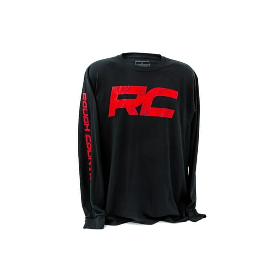 Rough Country Long Sleeve | RC Tread Sleeve | Black | LG - 84099LG