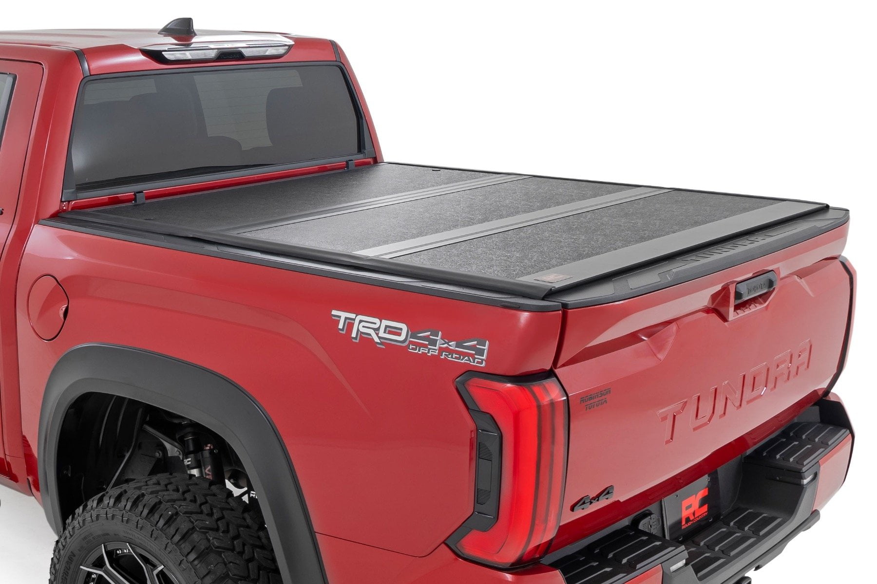 Rough Country Low Profile Hard Tri-Fold for 22-26 Toyota Tundra | 5'7- 47514551B