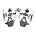 thumbnail image 1 of Rough Country Lowering Kit (fits) 2007-2014 Chevy Silverado GMC Sierra 1500 2WD | N3 Shocks | 2" Front 4" Rear | 721.20, 1 of 7