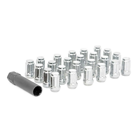 Rough Country Lug Nut Set M14x1.5 | Chrome | Set of 24 - 141524CH