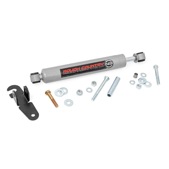 Rough Country N3 Steering Stabilizer for 16-22 Chevy/GMC 2500/3500HD - 8730130 Fits select: 2016-2019,2023 CHEVROLET SILVERADO