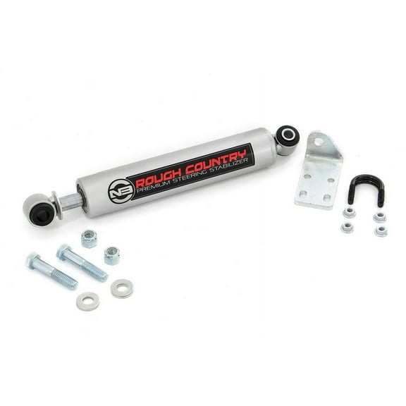 Rough Country N3 Steering Stabilizer for 99-06 Chevy/GMC 1500 4WD - 8732030 Fits select: 1999-2007 CHEVROLET SILVERADO, 2000-2006 CHEVROLET TAHOE