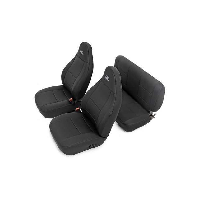 Rough Country Neoprene Seat Covers for Jeep Wrangler TJ (19972002