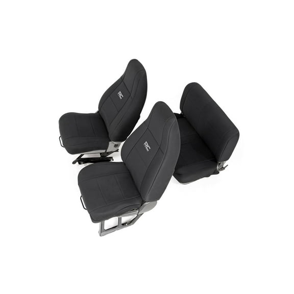Rough Country Neoprene Seat Covers for 1991-1995 Jeep Wrangler YJ - 91009