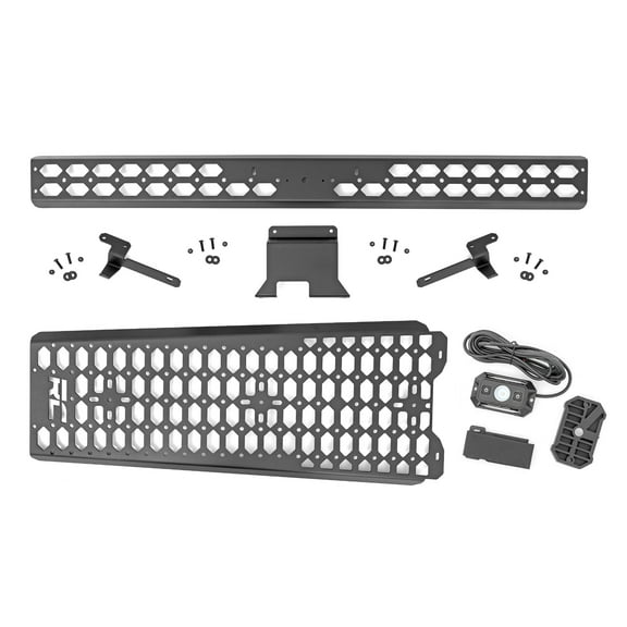 Rough Country Overhead Molle Panel Kit w/Light for 2021-2024 Ford Bronco - 51124