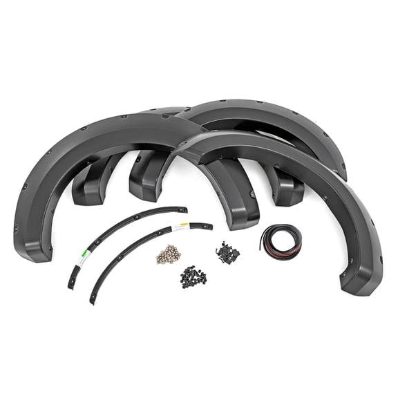 Rough Country Pocket Fender Flares for 2017-2022 Ford Super Duty - F-F21112A